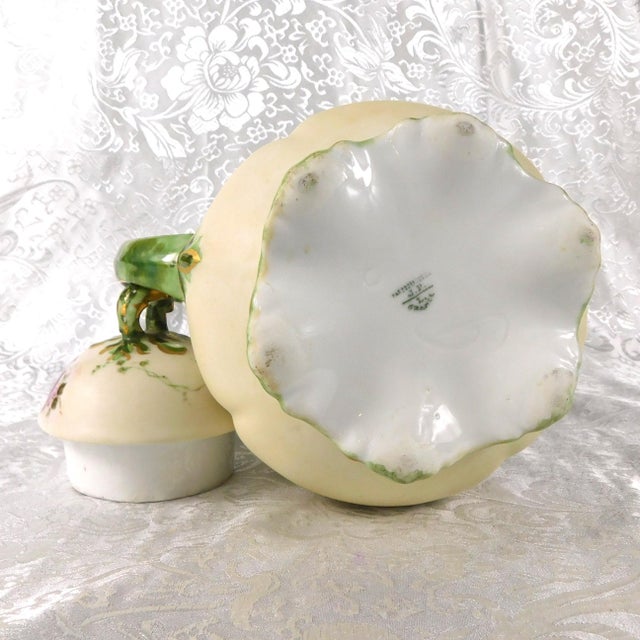 1900s Jean Pouyat Limoges Chocolate Pot For Sale - Image 10 of 13