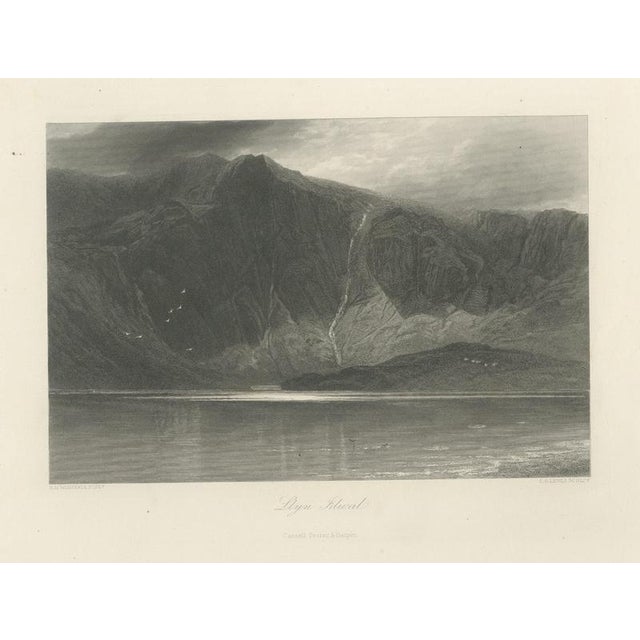After E.M. Wimperis, Edmund Morison Wimperis, Llyn Idwal, Snowdonia, 1876, Engraving For Sale - Image 9 of 9