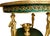 French Napoleon III Revival Centre Table in Malachite For Sale - Image 3 of 13