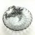 1970s Silver Etched Glass Scallop Trinket Dish For Sale - Image 5 of 9