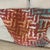 Brick Red Handmade Adire (Tie-Dye) Decorative Throw Pillow Cover For Sale - Image 8 of 12