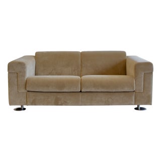 D120 Two-Seat Sofa by Valeria Borsani and Alfredo Bonetti for Tecno, 1966 For Sale