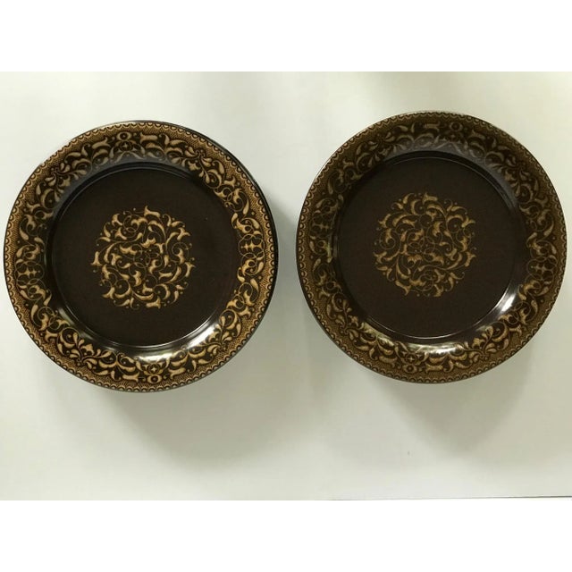 Vintage Franciscan Jamoca Dishes - Set of 14 For Sale In Austin - Image 6 of 12