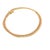 Metal Vintage 14k Yellow Gold Flat Snake Chain Bracelet For Sale - Image 7 of 8
