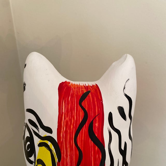 Peter Keil Original Abstract Painting Cat Sculpture For Sale - Image 11 of 12