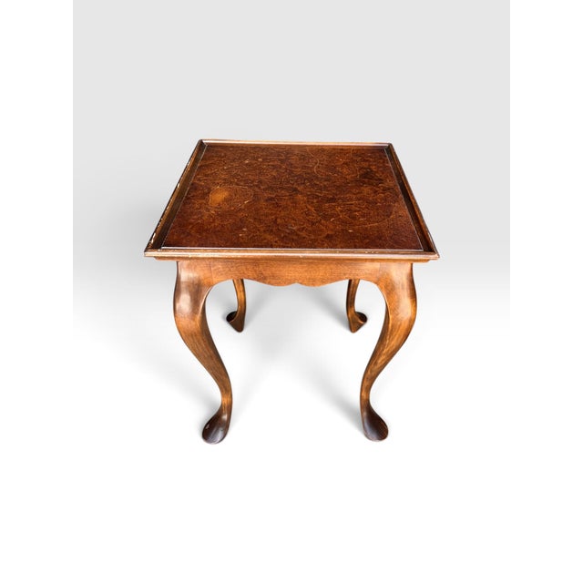 Charming vintage Italian petite occasional table, retaining its original underside label reading “Made in Italy – Style...