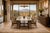 An exceptional set of eight Brazilian Modern dining chairs, crafted in Brazil in the 1960s from richly figured solid...
