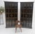 Drexel Drexel Pair of Large Tortoise Finish Vitrines Etageres Cupboards Showcases For Sale - Image 4 of 12