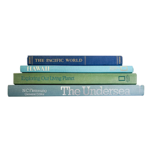Curated Vintage Designer Book Collection - Pacific Coast Bundle- 4 Pieces