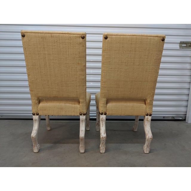 John Dickinson Style Chairs A Pair Chairish