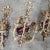 French Late 20th Century Set of Four French Style Gilt Music Theme Wall Sconces For Sale - Image 3 of 11