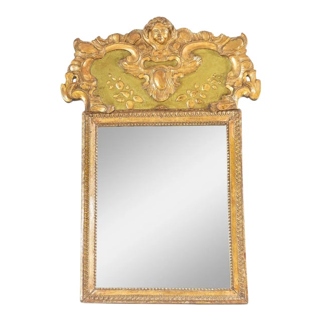 19th C. Italian Giltwood Mirror For Sale