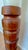 Monumental 24" Staved Teak Floor Candle Holder For Sale - Image 6 of 6