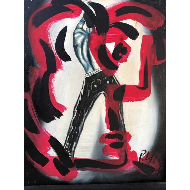 Peter Keil has produced many beautiful Abstract paintings but this 'Homage to Freddy Mercury' is Magnificant Stunning...