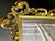 Vintage Hollywood Regency Gilt Metal Rococo Vanity Mirror For Sale - Image 4 of 7