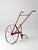 Antique 1930s Wheel Hoe Garden Cultivator For Sale - Image 11 of 17