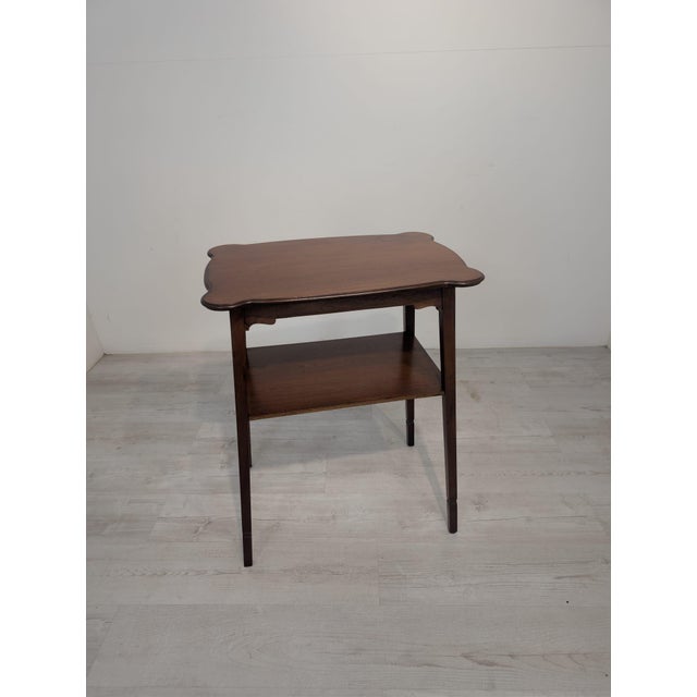 Antique Side Table in Mahogany For Sale - Image 12 of 12