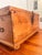 Wood Spanish Colonial Style Wood Trunk With Ornate Iron Hardware For Sale - Image 7 of 12