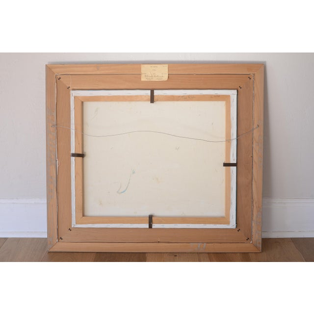 Vintage Pam Glover Plein Air Impressionist Landscape Oil Painting For Sale - Image 14 of 16