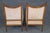 Dimensions- H: 42in W: 27 1/2in D: 27 1/4in SH: 20 1/2in A refined and exceptionally comfortable pair of antique French...