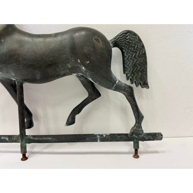 Vintage Hackney Horse Weathervane For Sale - Image 9 of 9