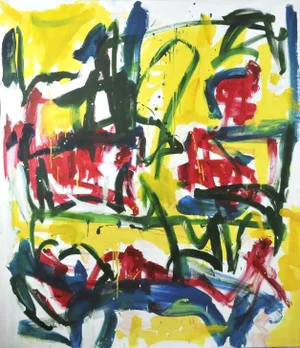 Multi Big Moves, Original Abstract Painting by Robbie Kemper