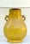 Japanese Vintage Sunflower Yellow Japanese Ceramic Lamp For Sale - Image 3 of 12