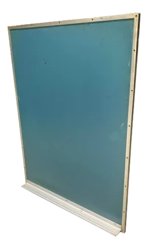 Modern Aluminum Frame Chalkboard Blue-Board