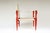 "Safari" armchair, made in Germany in the 1960s/70s. Red-stained beechwood, durable cotton fabric. Age-related patina,...