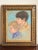 Offering an original pastel portrait of two handsome young brothers, signed and dated 1972. Beautifully rendered in...