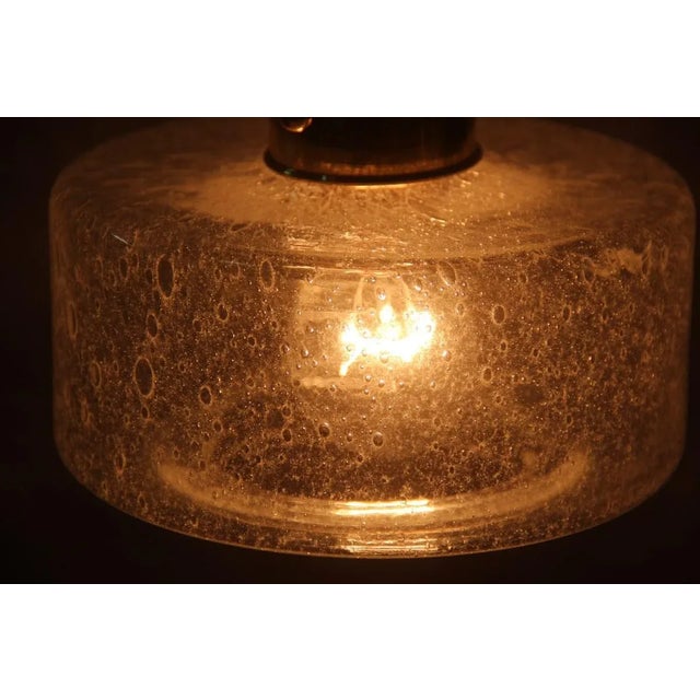 Brass and Murano Glass Pendant Lamp, 1970s For Sale - Image 11 of 13
