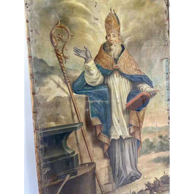 Saint Eligius, 1790, Large Oil on Canvas For Sale - Image 16 of 18