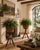 Pair Mid-Century Woven Basket Planters on Tripod Stands For Sale - Image 14 of 14