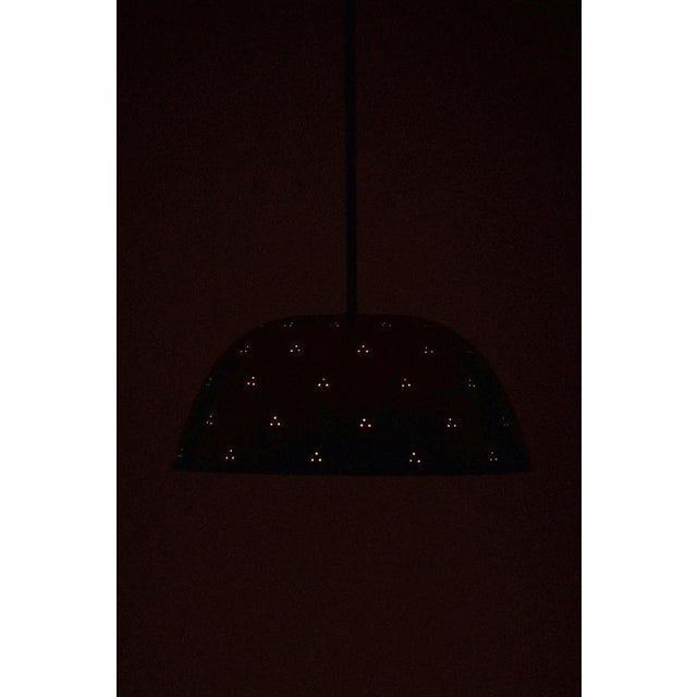 Pendant Lamp in Brass and Glass by Paavo Tynell, 1950s For Sale - Image 3 of 7