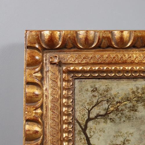 Textile Pieter De Witte II, Untitled, Oil on Canvas, Framed For Sale - Image 7 of 10