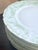 Green Late 19th Century Elite Works Limoges France Porcelain Dinner Plates Green Floral Garland Scalloped Edge, 7 For Sale - Image 8 of 11