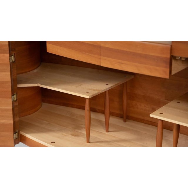 15th Century & Earlier Mid-Century Oval Sideboard from Ceccotti Collezioni For Sale - Image 5 of 16