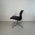 1960s Black Leather Soft Pad Group Chair by Charles and Ray Eames for Herman Miller, 1960s For Sale - Image 5 of 8