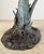 Bronze Frog Fountain Sculpture, 30” Tall, Verdigris Garden Water Feature For Sale - Image 14 of 14