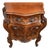 Antique Art Nouveau Hand Carved Mahogany Nightstand For Sale