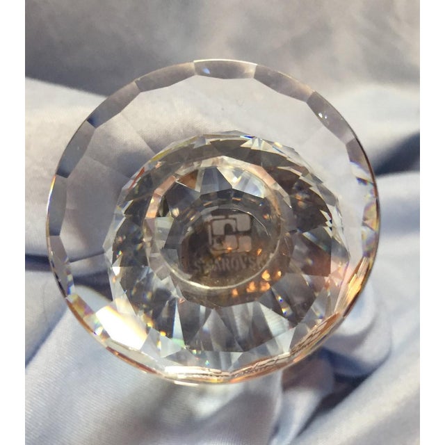 Swarovski Crystal Prism Candle Holders A Pair Chairish