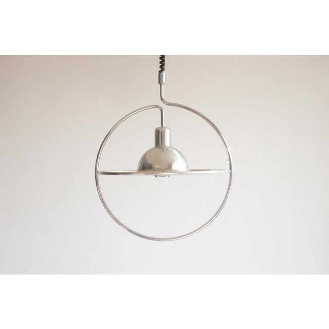 Saturn Pendant Lamp in Aluminium, 1970s For Sale - Image 12 of 18