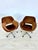 Mid-Century Modern Egg Swivel Chairs by Stol Kamnik - A Pair For Sale - Image 3 of 8