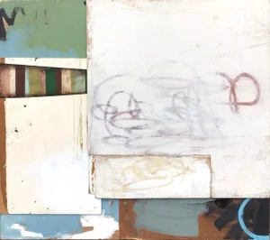Abstract Painting, 'The Wire' by Luis Garcia-Nerey