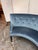 Bespoke Curved Velvet Banquette For Sale - Image 12 of 12