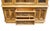 Brown Bassett Furniture Centuria Collection Solid Pecan Mediterranean Style 57" Buffet W. China Cabinet 427-35-322 / 427-35-350 For Sale - Image 8 of 15