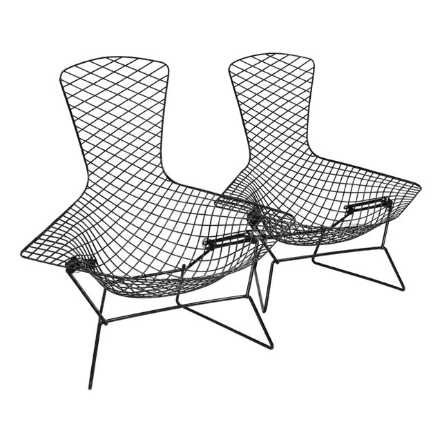 Bird Chairs by Harry Bertoia for Knoll, 1950s, Set of 2 For Sale