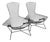 Bird Chairs by Harry Bertoia for Knoll, 1950s, Set of 2 For Sale