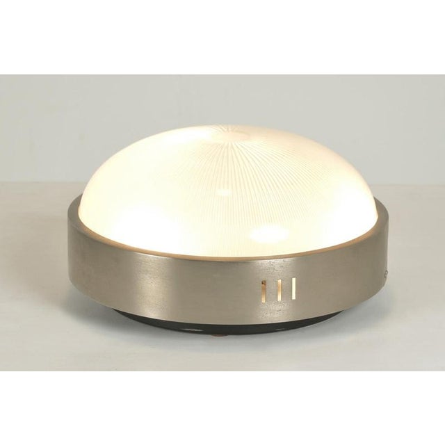Sergio Mazza Ceiling Light in Reflector Clear Glass by Sergio Mazza for Artemide, Italy, 1960 For Sale - Image 4 of 11