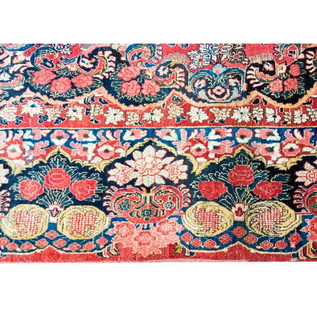 Persian Early 20th Century Persian Sarouk Rug For Sale - Image 3 of 15